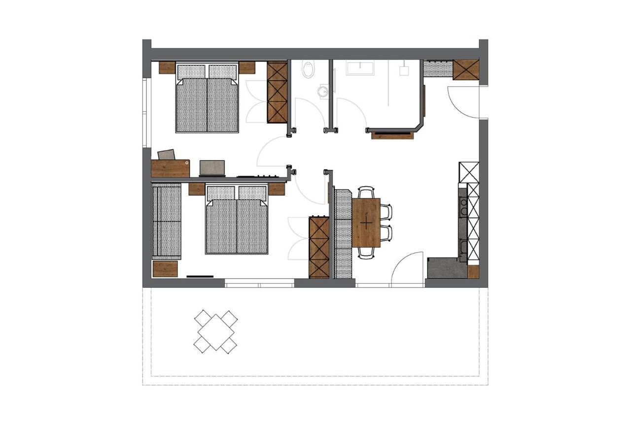 Baderer Apart Stumm Exterior foto