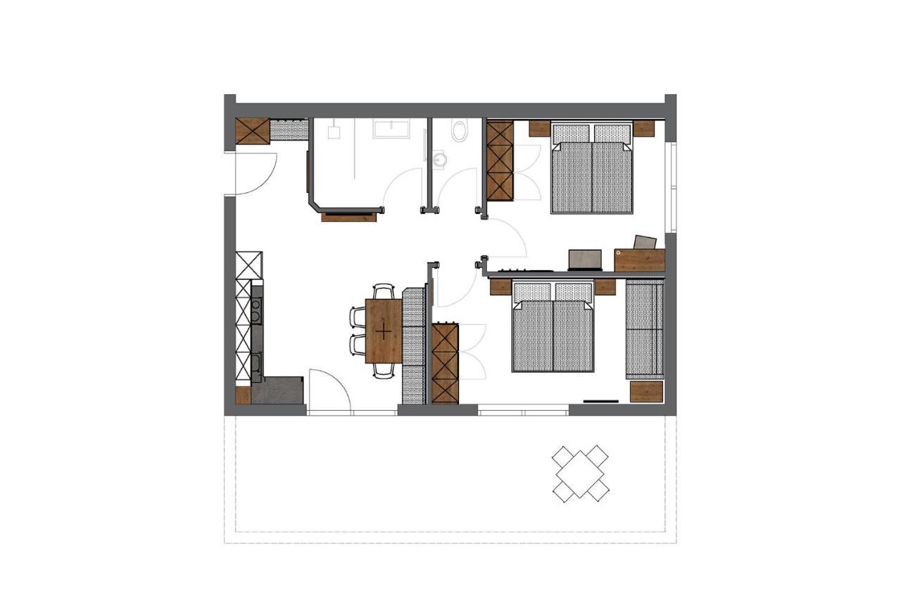 Baderer Apart Stumm Exterior foto